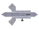 Przymiary spawalnicze: Długość podziałki 20 mm - LIMIT